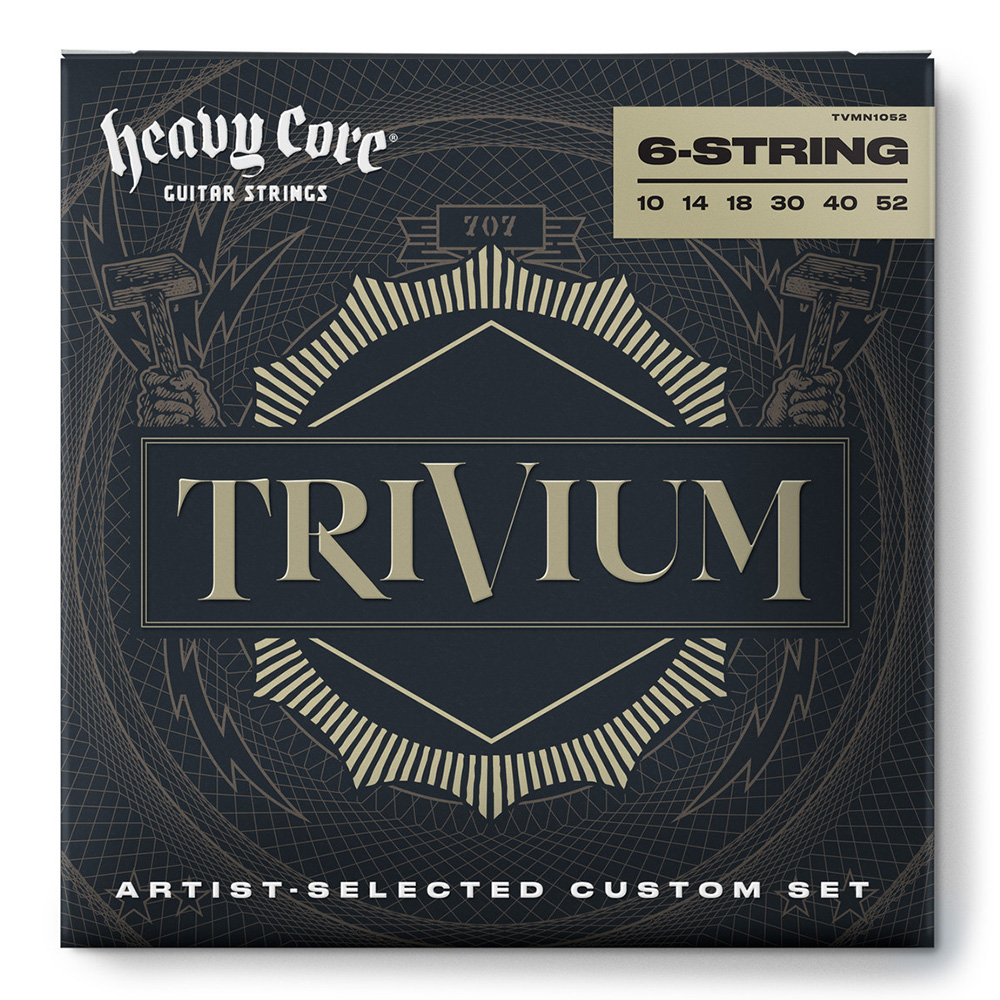 Jim Dunlop <br>Trivium String Lab Series Guitar Strings | 10-52 [TVMN1052]