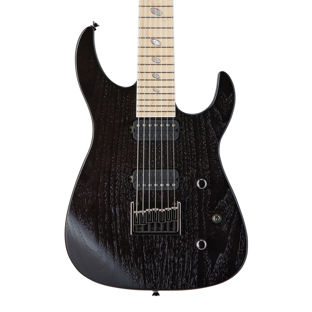 Caparison Guitars <br>Dellinger7-WB-FX MF Trans.Charcoal Black
