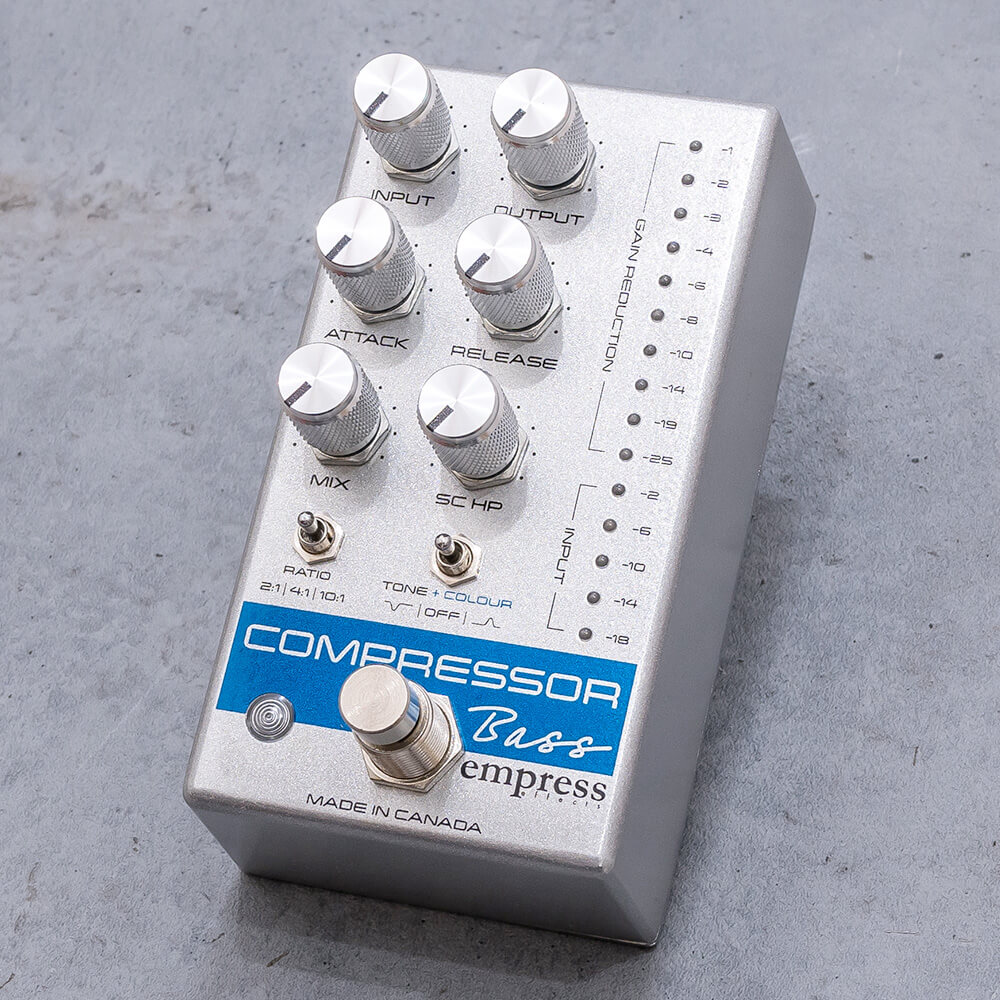 Empress Effects <br>Bass Compressor Silver