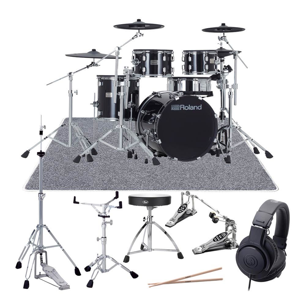 Roland <br>V-Drums Acoustic Design Series VAD507 ツインフルオプションセット