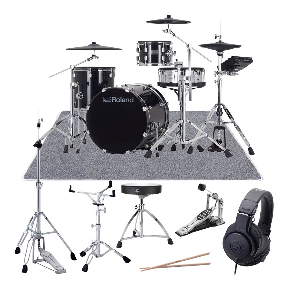 Roland <br>V-Drums Acoustic Design Series VAD504 シングルフルオプションセット