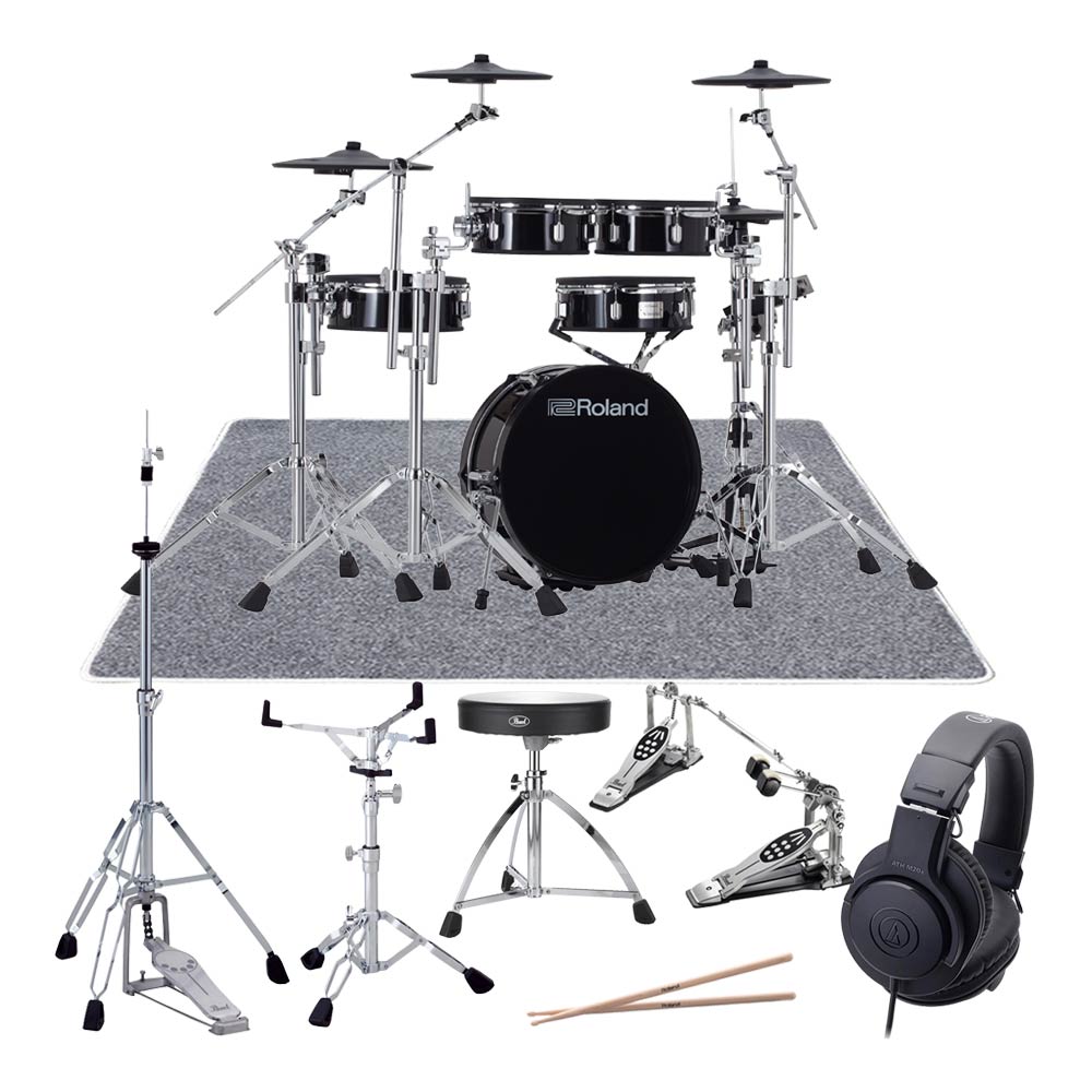 Roland <br>V-Drums Acoustic Design Series VAD307 ツインフルオプションセット