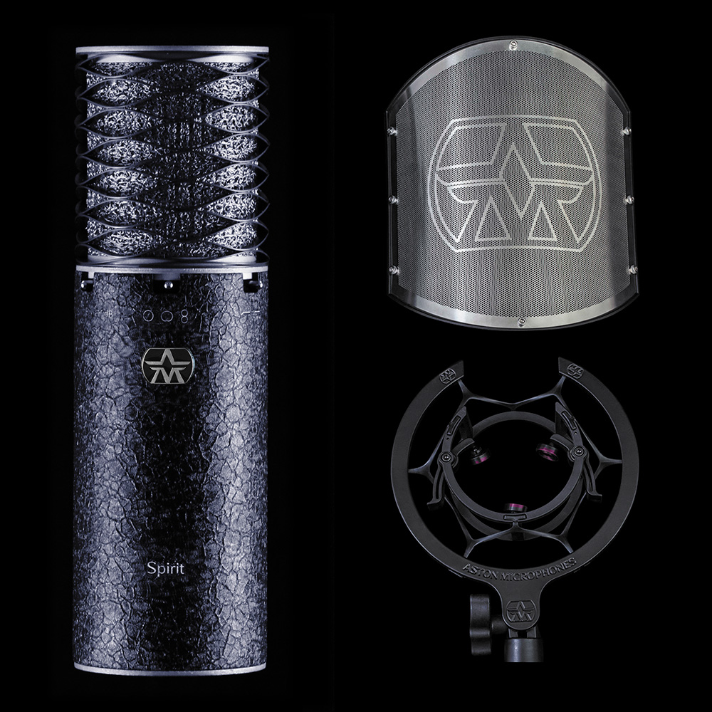 Aston Microphones <br>SPIRIT BLACK BUNDLE