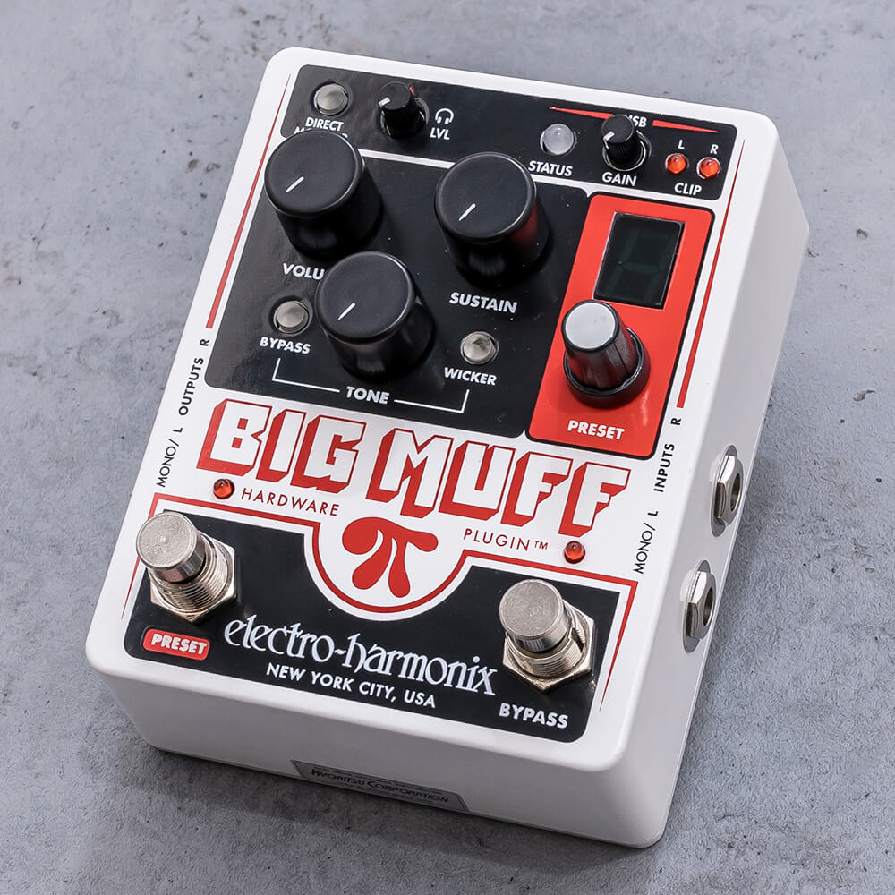 electro-harmonix <br>Big Muff Pi Hardware Plugin