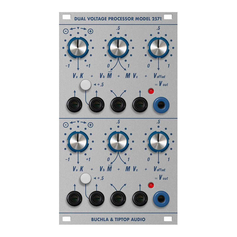 Buchla & Tiptop Audio <br>Model 257t Dual Voltage Processor