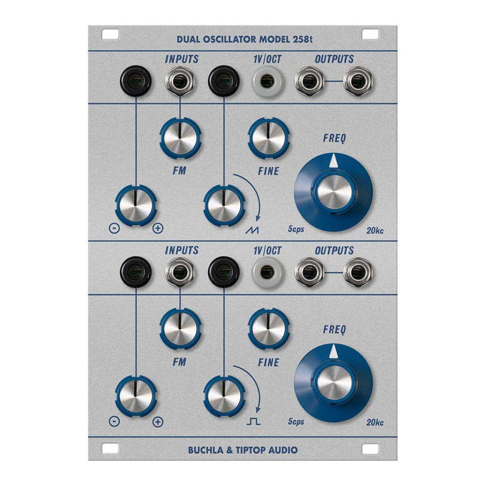 Buchla & Tiptop Audio <br>Model 258t Dual Oscillator