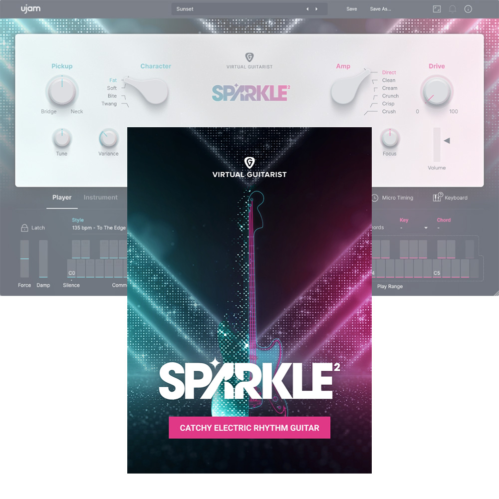 UJAM <br>Virtual Guitarist SPARKLE 2