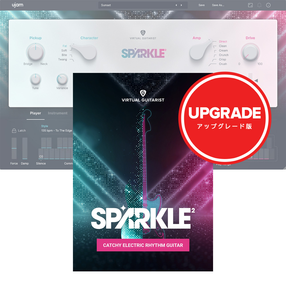 UJAM <br>Virtual Guitarist SPARKLE 2 AbvO[h