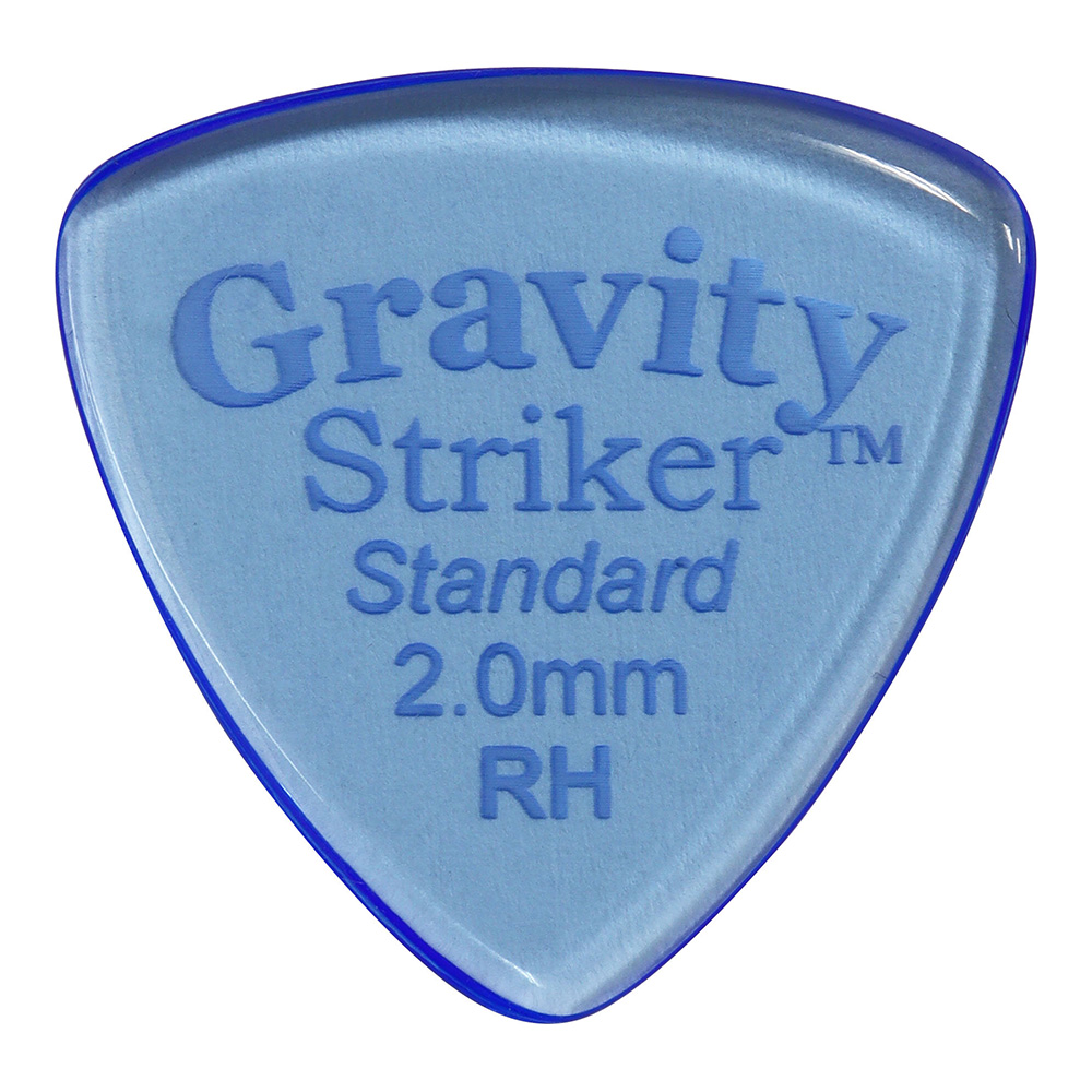 GRAVITY Guitar Picks <br>GSRS2P-RH [2.0mm, Blue, Right Hand] 