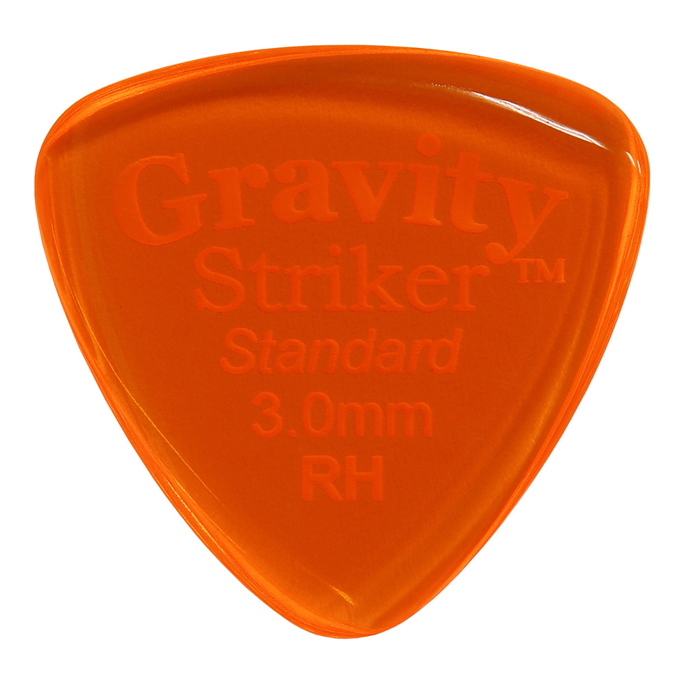 GRAVITY Guitar Picks <br>GSRS3P-RH [3.0mm, Orange, Right Hand]