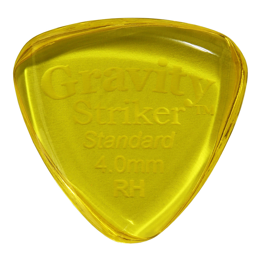 GRAVITY Guitar Picks <br>GSRS4P-RH [4.0mm, Yellow, Right Hand]