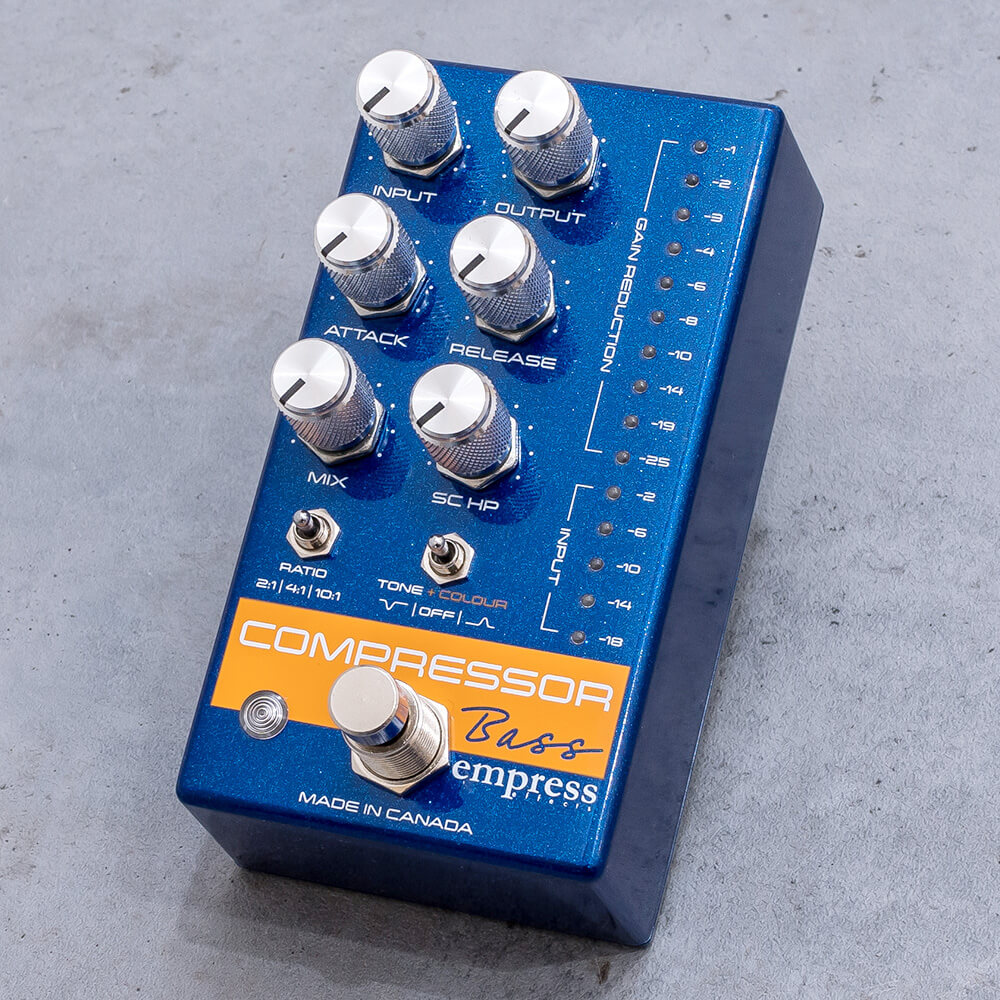 Empress Effects <br>Bass Compressor Blue