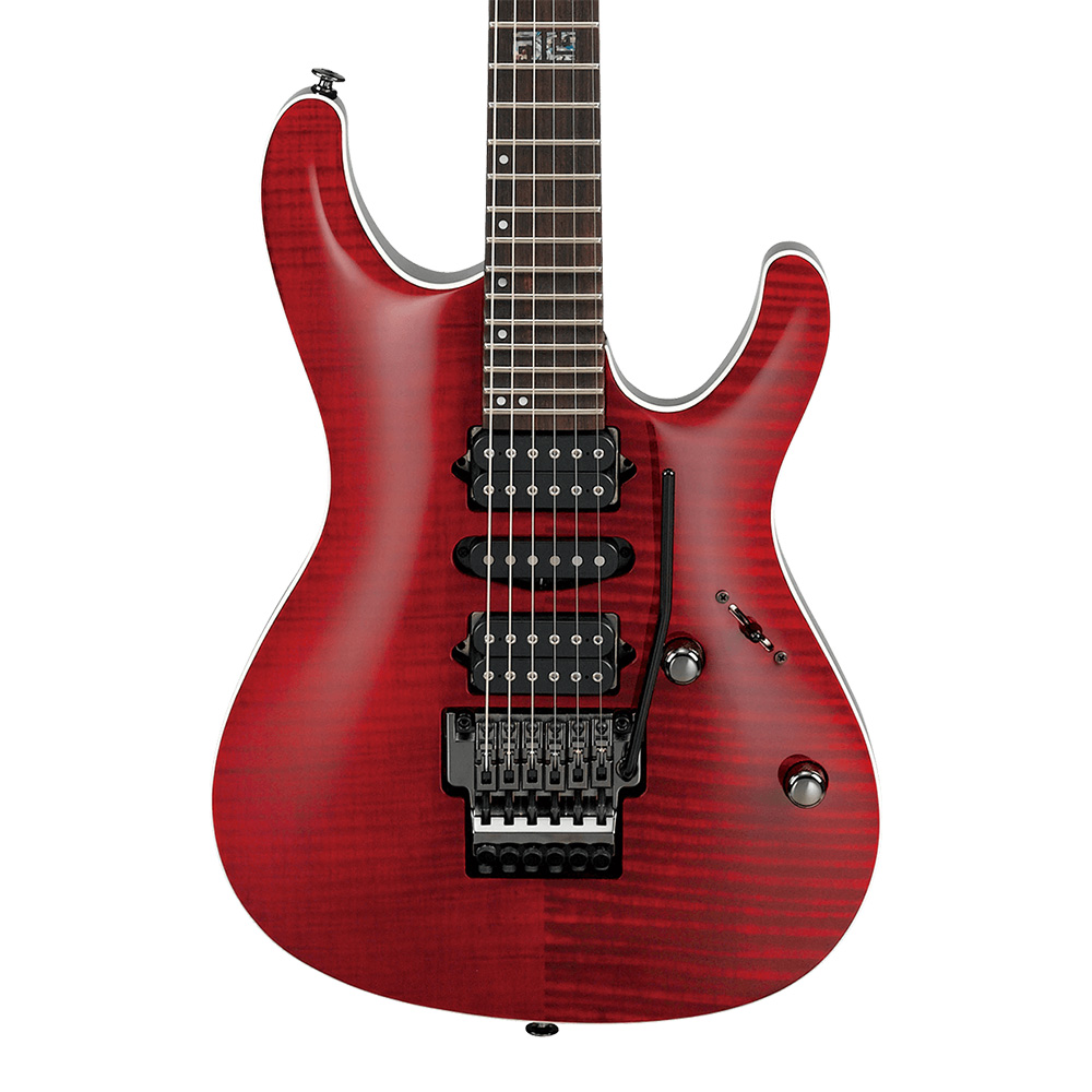 Ibanez <br>SIGNATURE MODEL Kiko Loureiro KIKO100-TRR (Transparent Ruby Red)