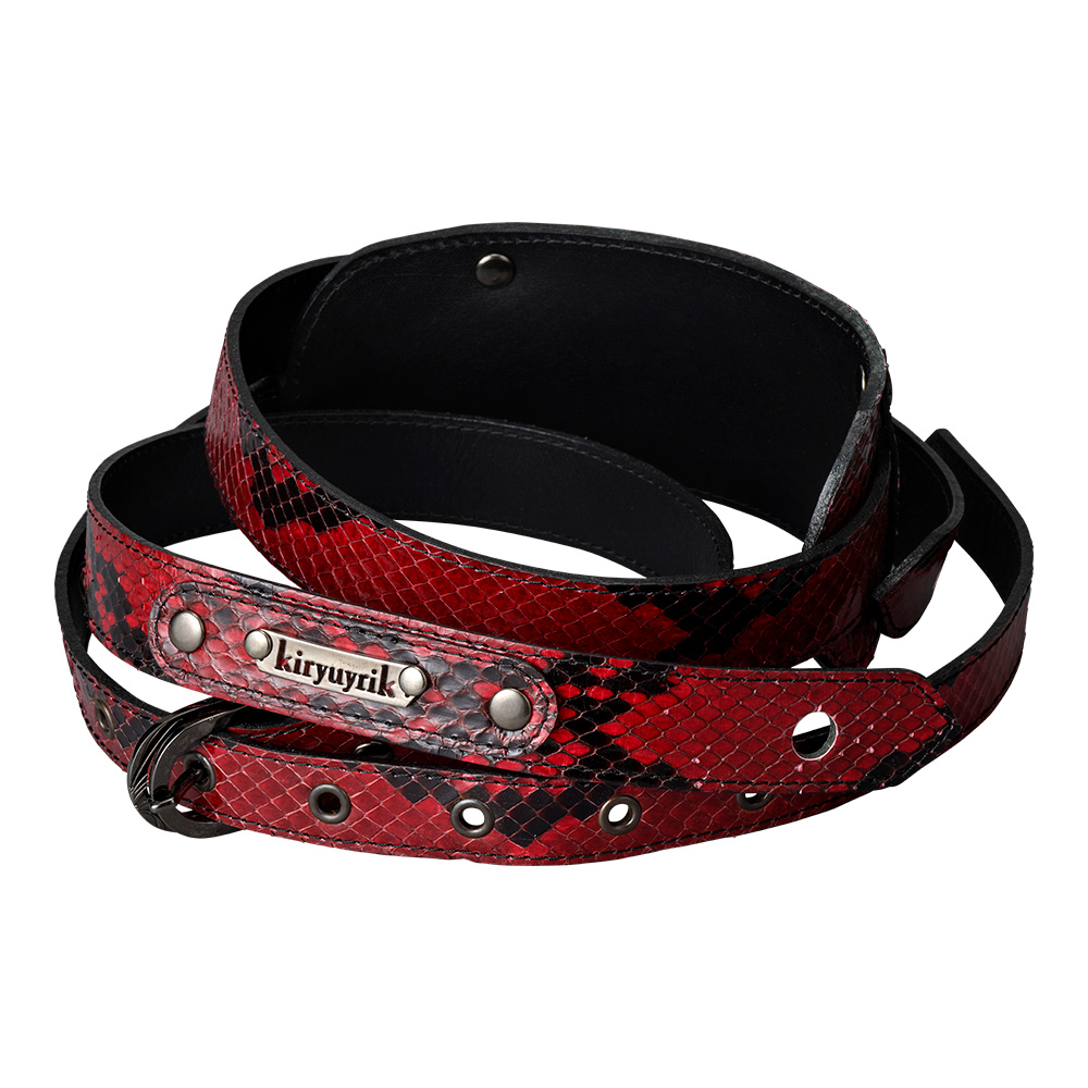 ESP <br>DEK-DEGD01-730 (Red Python) [Die ~ kiryuyirk ~ESP Collaboration Guitar Strap]