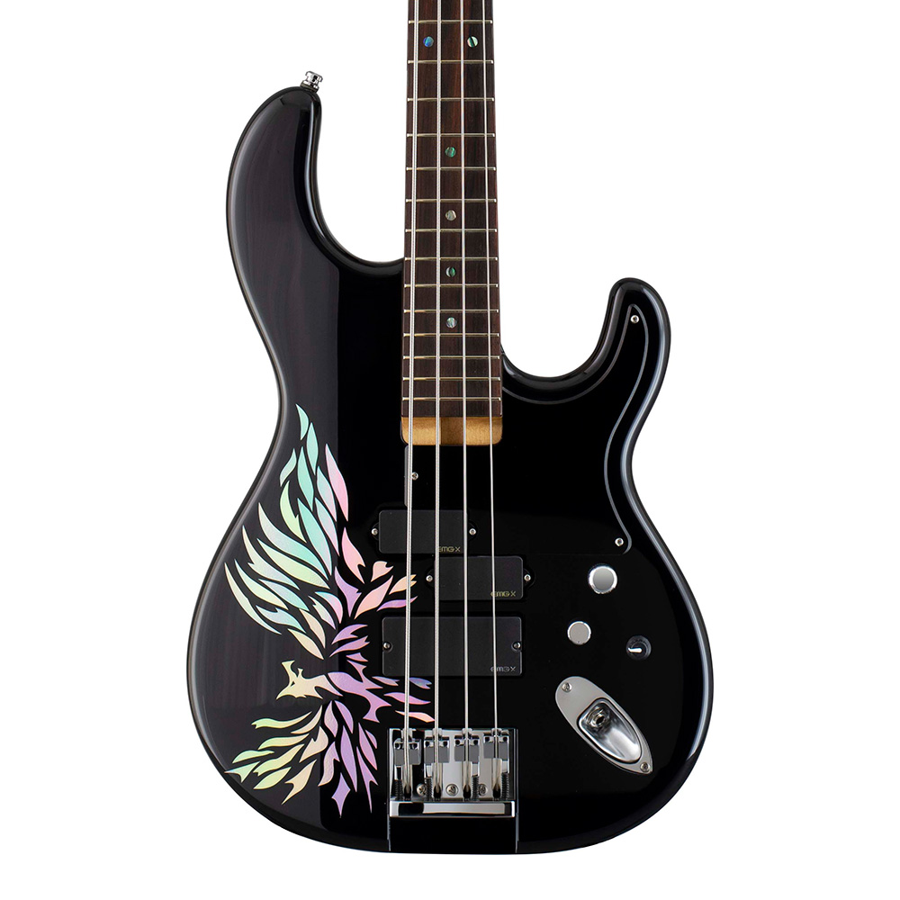 Killer Guitars <br>KB-Criminal bass Signature PH custom 24 Phoenix vision