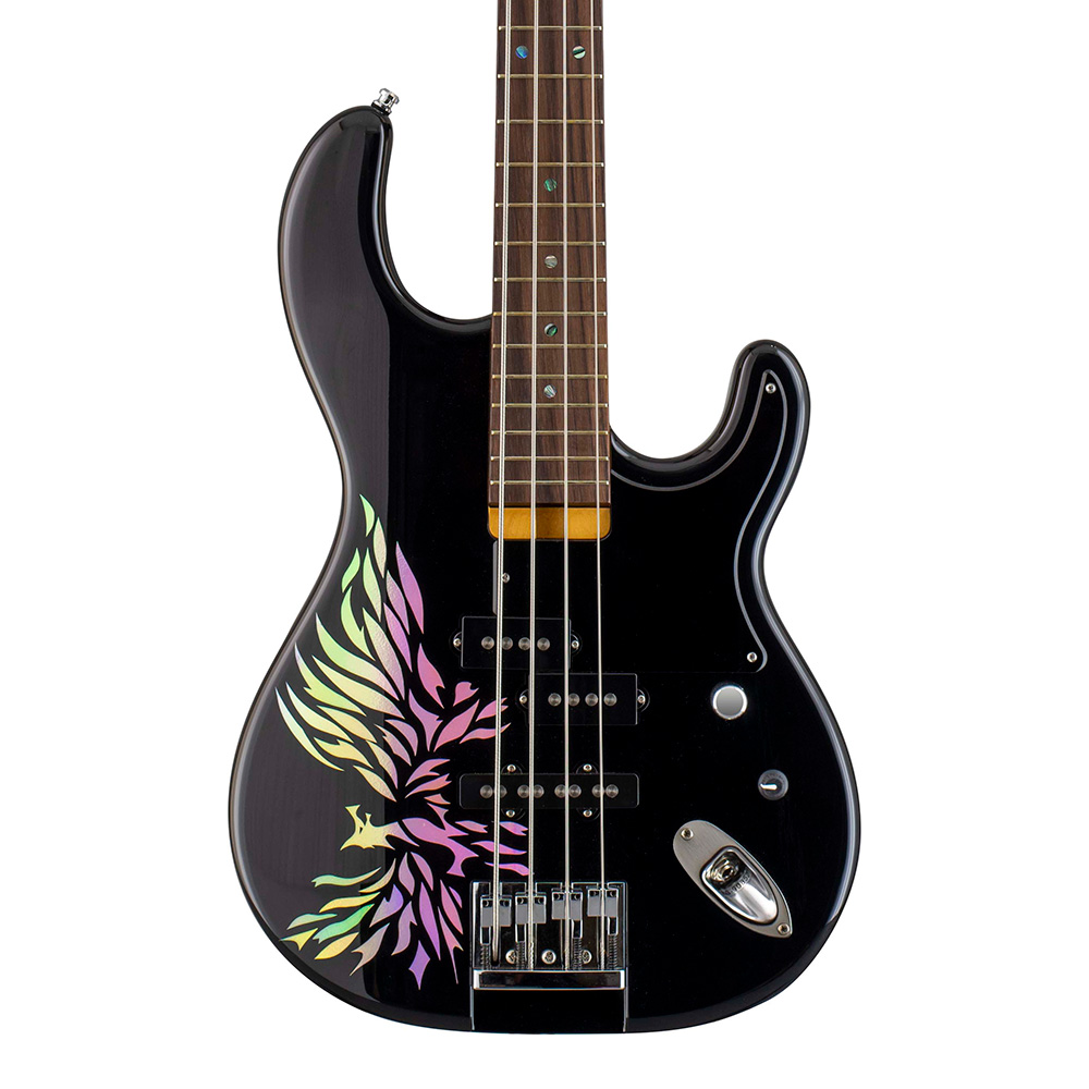 Killer Guitars <br>KB-Criminal bass Signature PJ 24 Phoenix vision