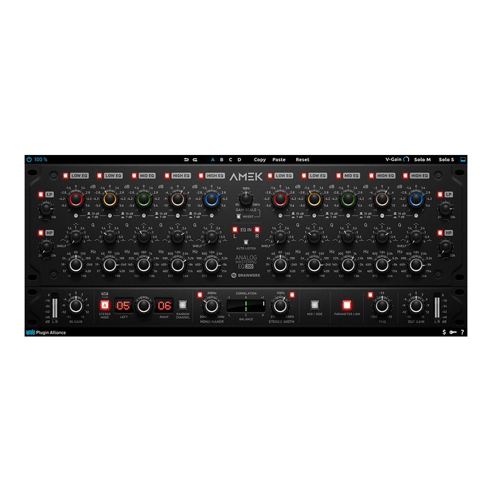 Plugin Alliance <br>AMEK EQ 200