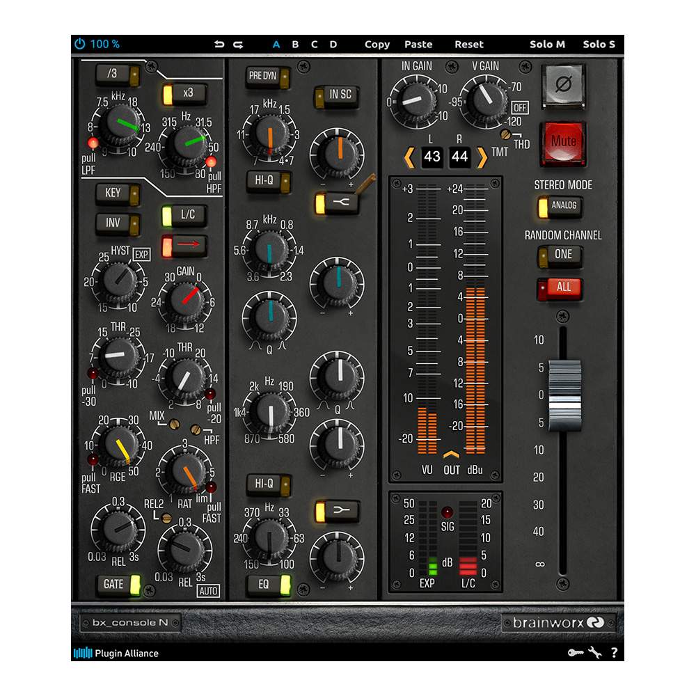 Plugin Alliance <br>Brainworx bx_console N