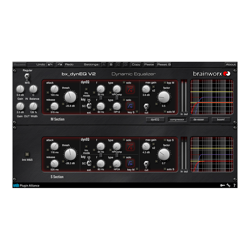 Plugin Alliance <br>Brainworx bx_dynEQ V2