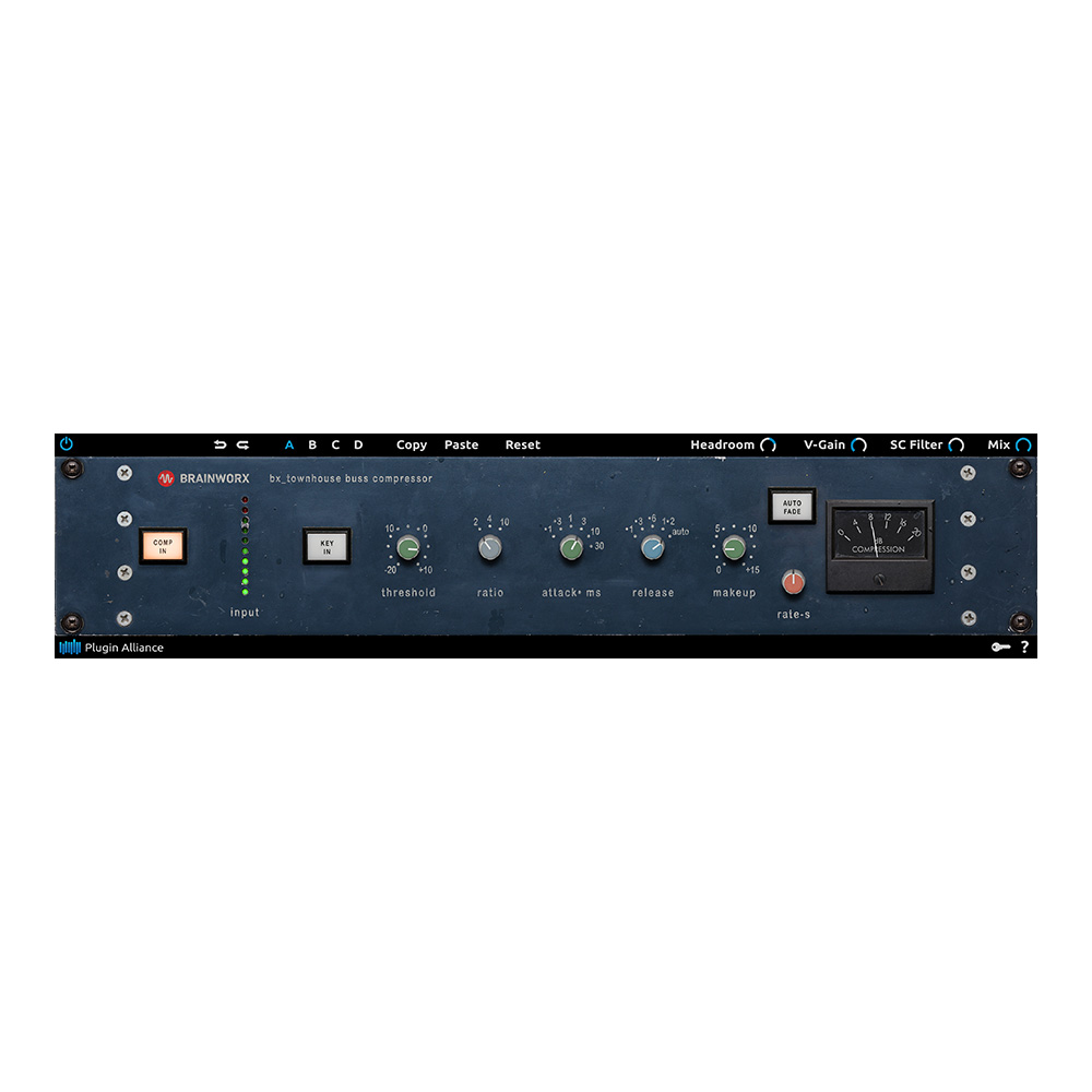 Plugin Alliance <br>Brainworx bx_townhouse Buss Compressor