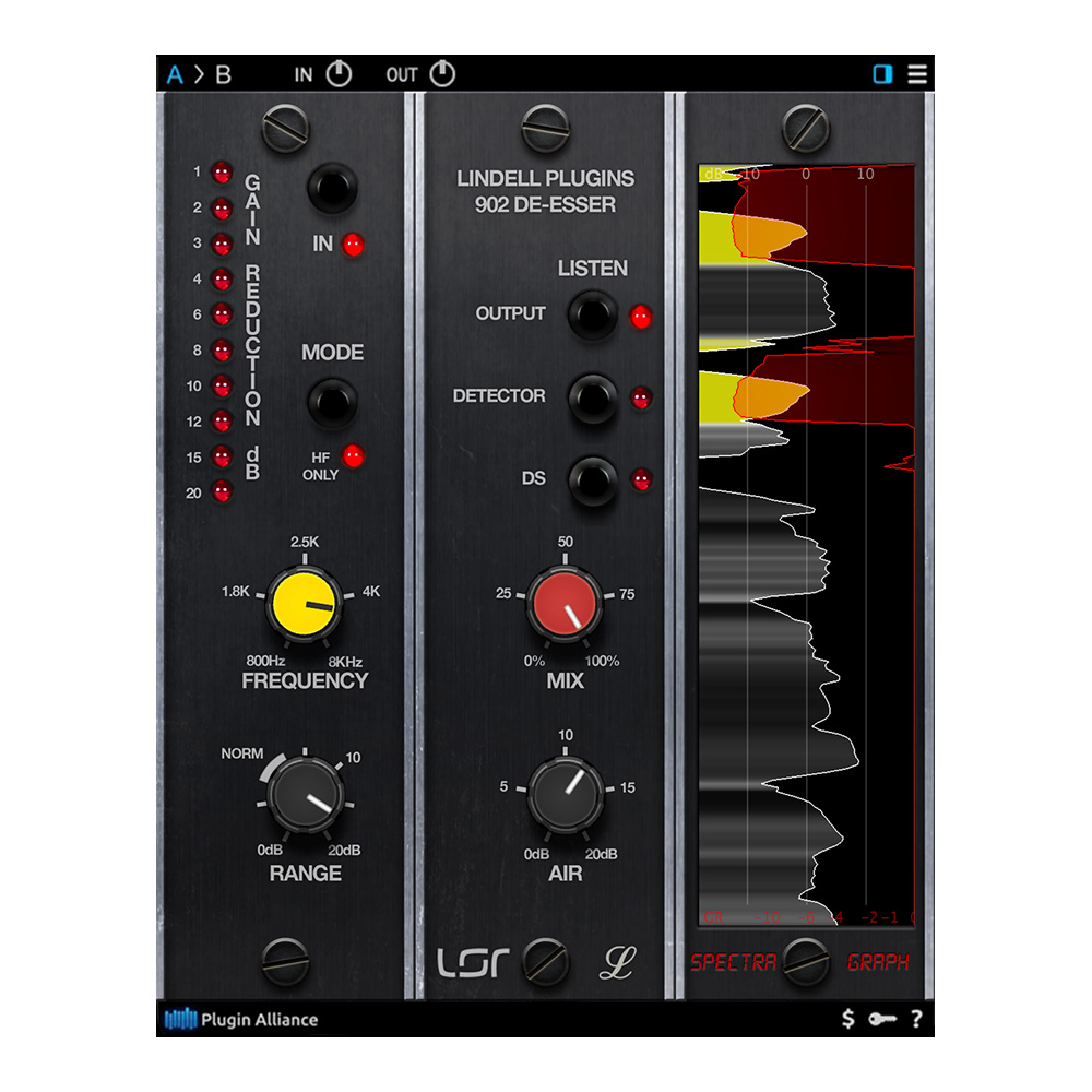 Plugin Alliance <br>Lindell Audio 902 De-Esser