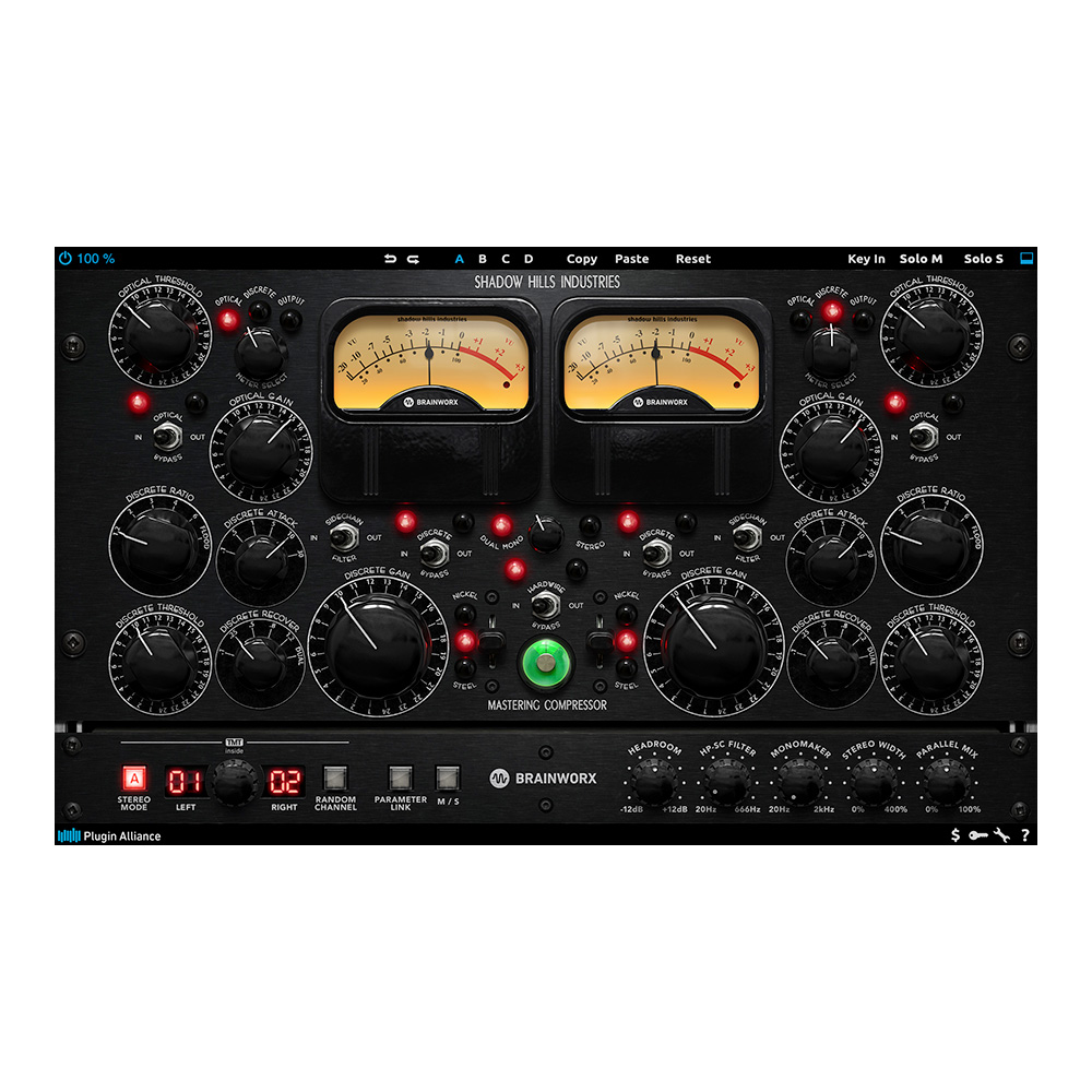 Plugin Alliance <br>Shadow Hills Mastering Compressor Class A