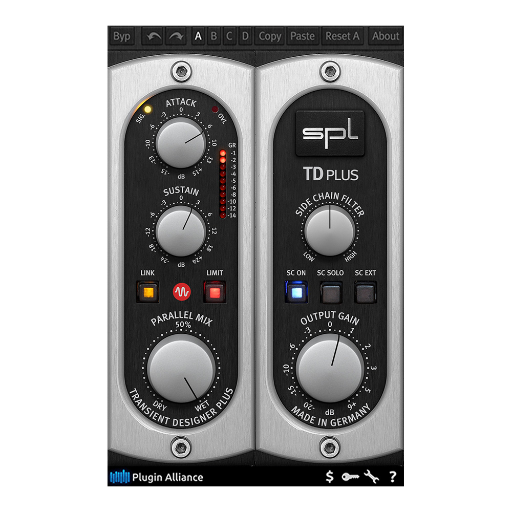 Plugin Alliance <br>SPL Transient Designer Plus