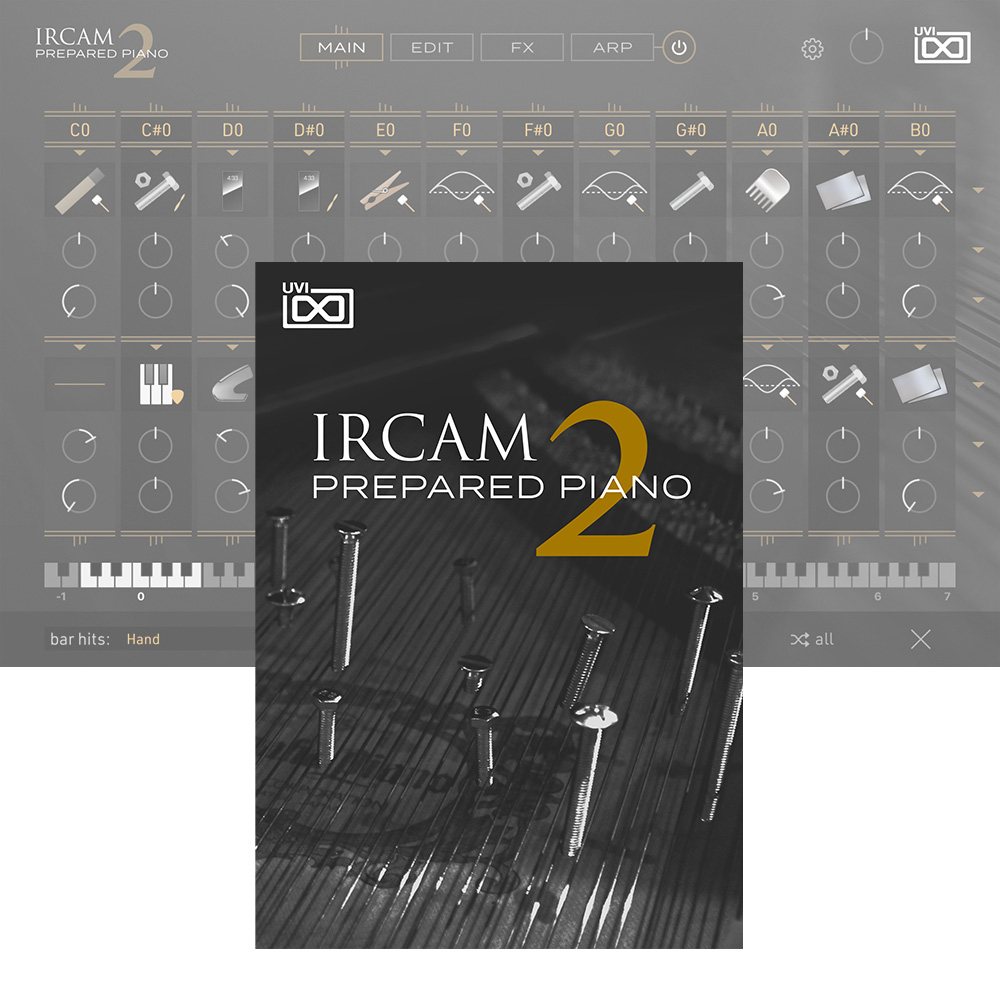 UVI <br>IRCAM Prepared Piano 2