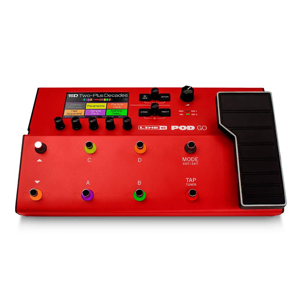 Line 6 <br>POD Go Limited Edition Red