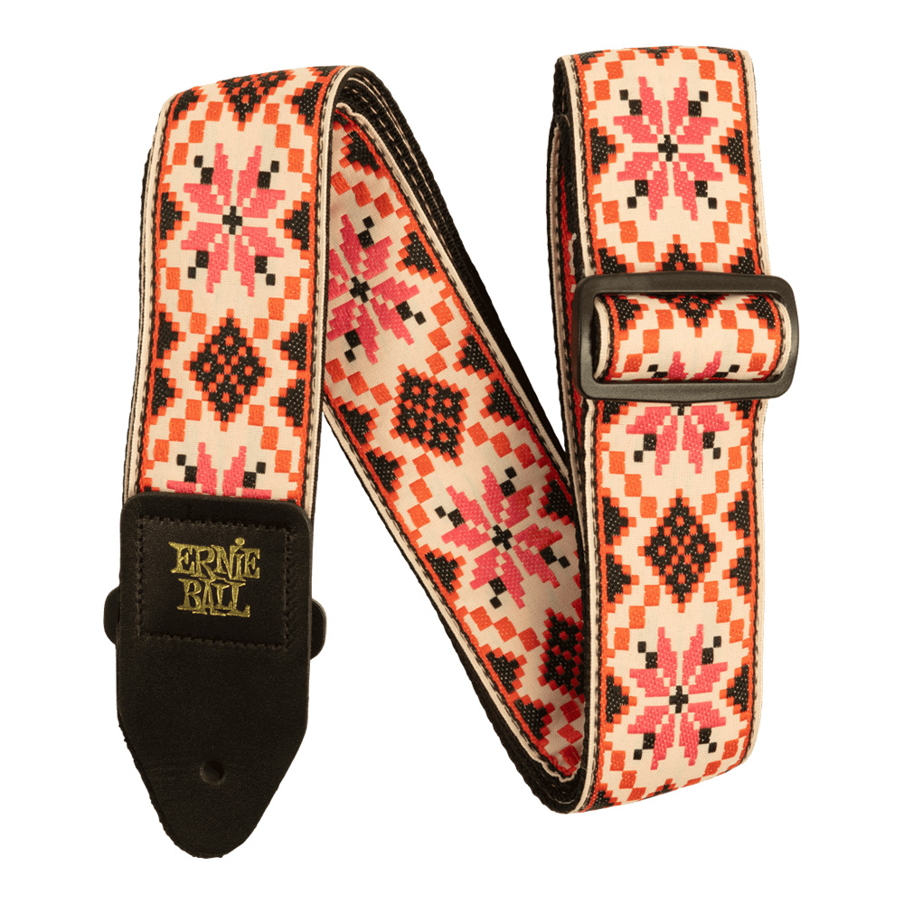 ERNIE BALL <br>#5337 Cinnamon Needlepoint Jacquard Strap