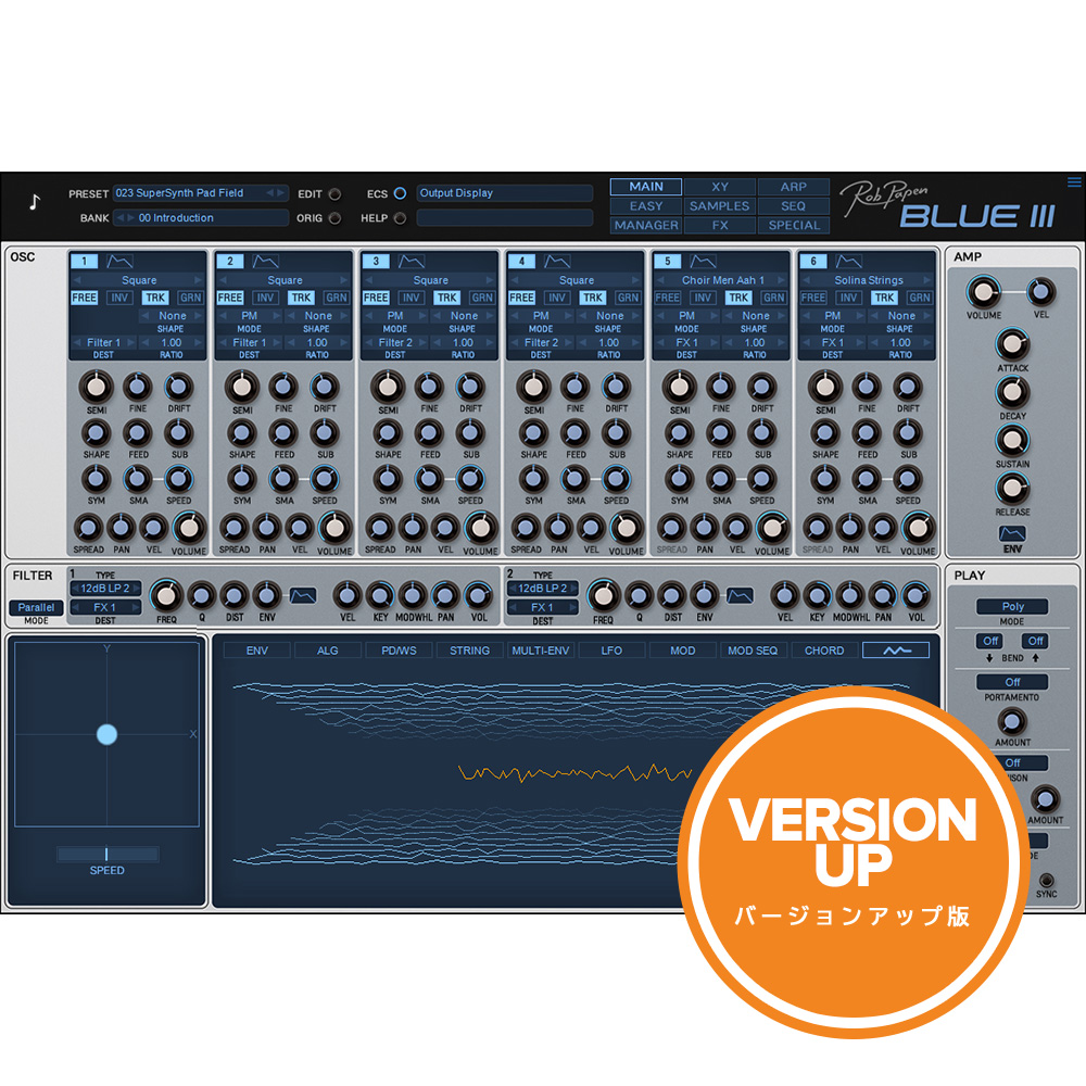 Rob Papen <br>Blue III o[WAbv