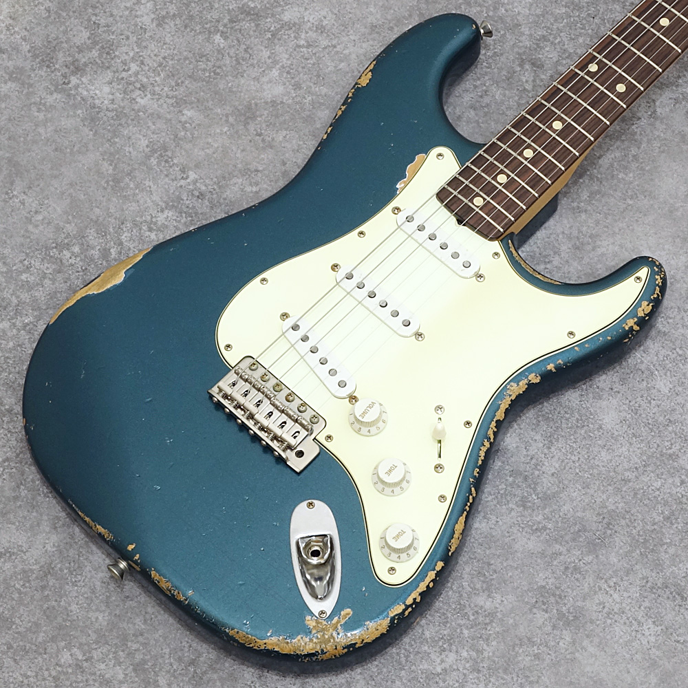 Fullertone Guitars <br>STROKE 60 Heavy Rusted Dark Lake Placid Blue #2210535