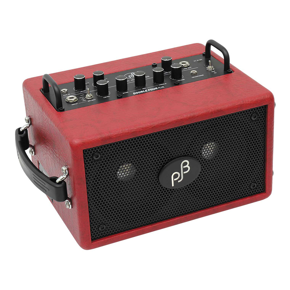 Phil Jones Bass (PJB) <br>Double Four Plus / Red