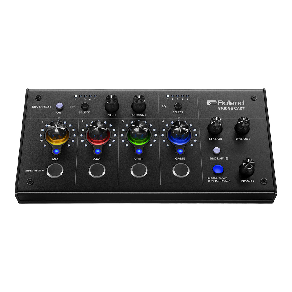 Roland <br>BRIDGE CAST Dual Bus Gaming Mixer