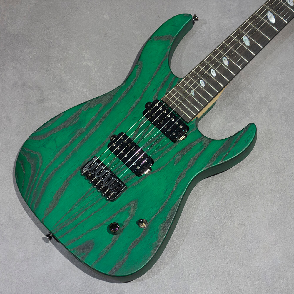 Caparison Guitars <br>Dellinger7 FX-AM(2019) Dark Green Matt