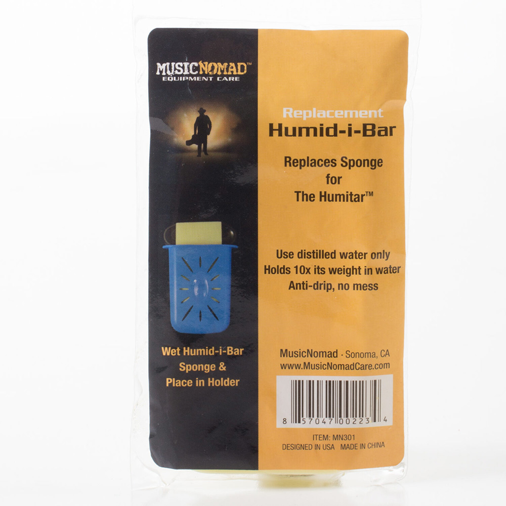 MUSIC NOMAD <br>MN301 [Replacement Humid-i-Bar Sponge for the Humitar Humidifier]