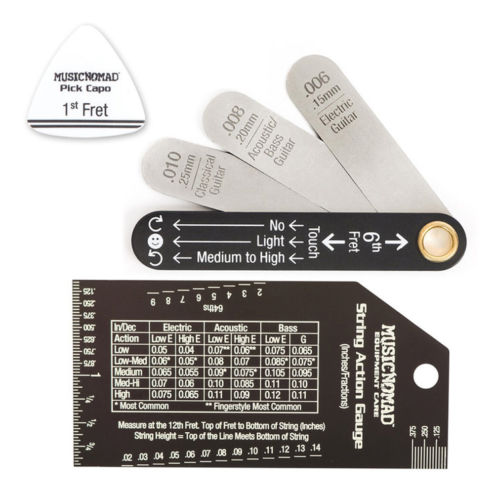 MUSIC NOMAD <br>MN614 [Truss Rod Gauge & String Action Gauge Bundle]