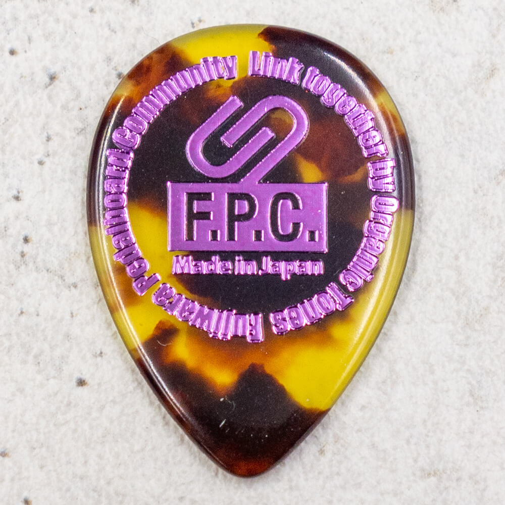 F.P.C. <br>Luke style mandolin Pick F.P.C. LOGO Ver. 1.5mm 10Zbg