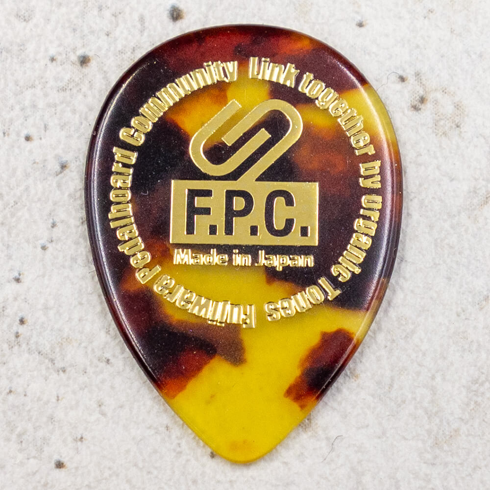 F.P.C. <br>Luke style mandolin Pick F.P.C. LOGO Ver. 1.2mm 10Zbg