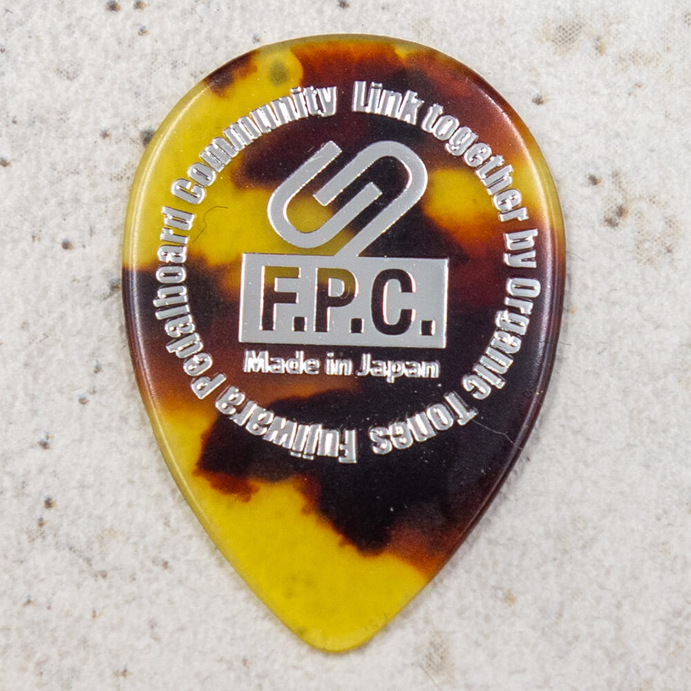 F.P.C. <br>Luke style mandolin Pick F.P.C. LOGO Ver. 1.0mm 10Zbg