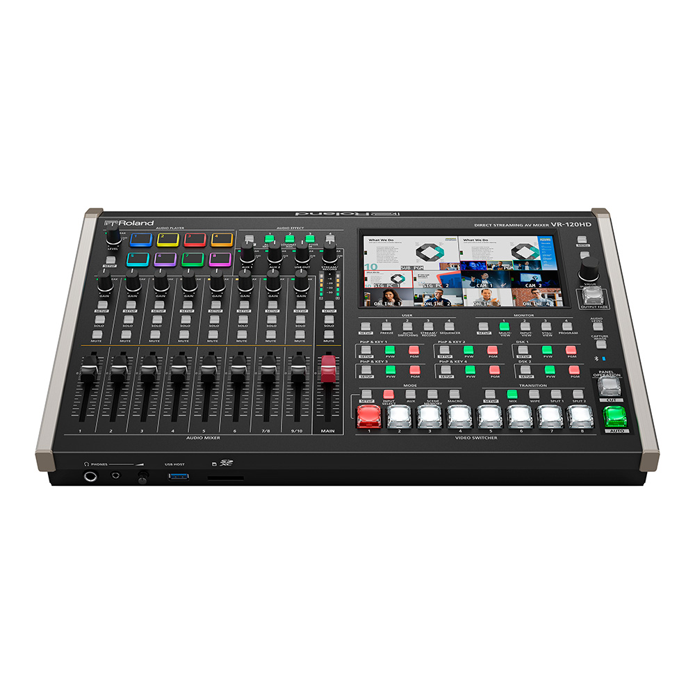 Roland <br>VR-120HD Direct Streaming AV Mixer