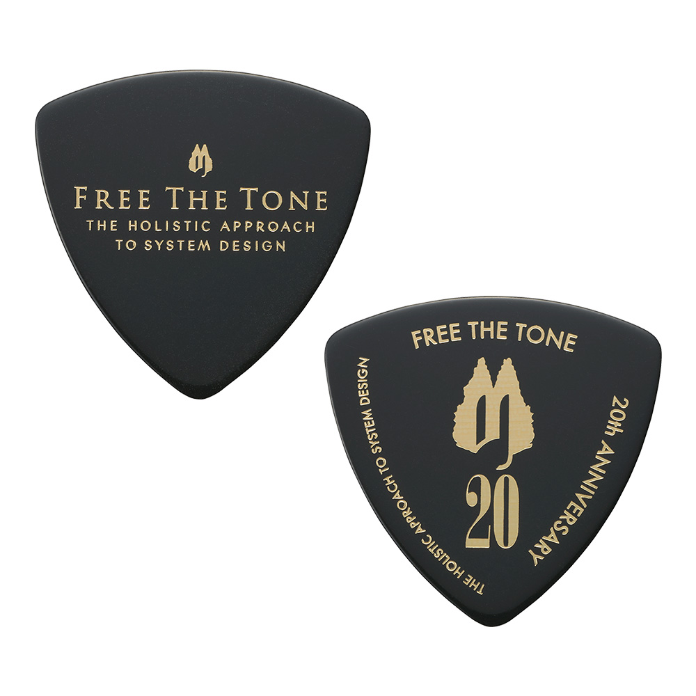 Free The Tone <br>20th Anniversary Pick BK/Gold 100Zbg