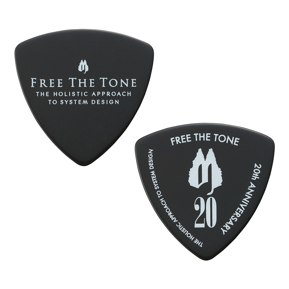 Free The Tone <br>20th Anniversary Pick BK/White 100Zbg