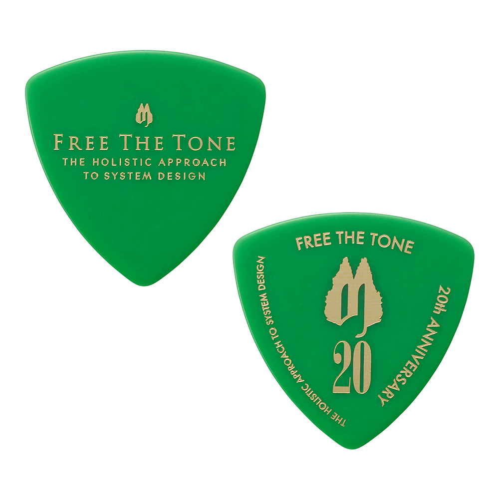 Free The Tone <br>20th Anniversary Pick GR/Gold 100Zbg
