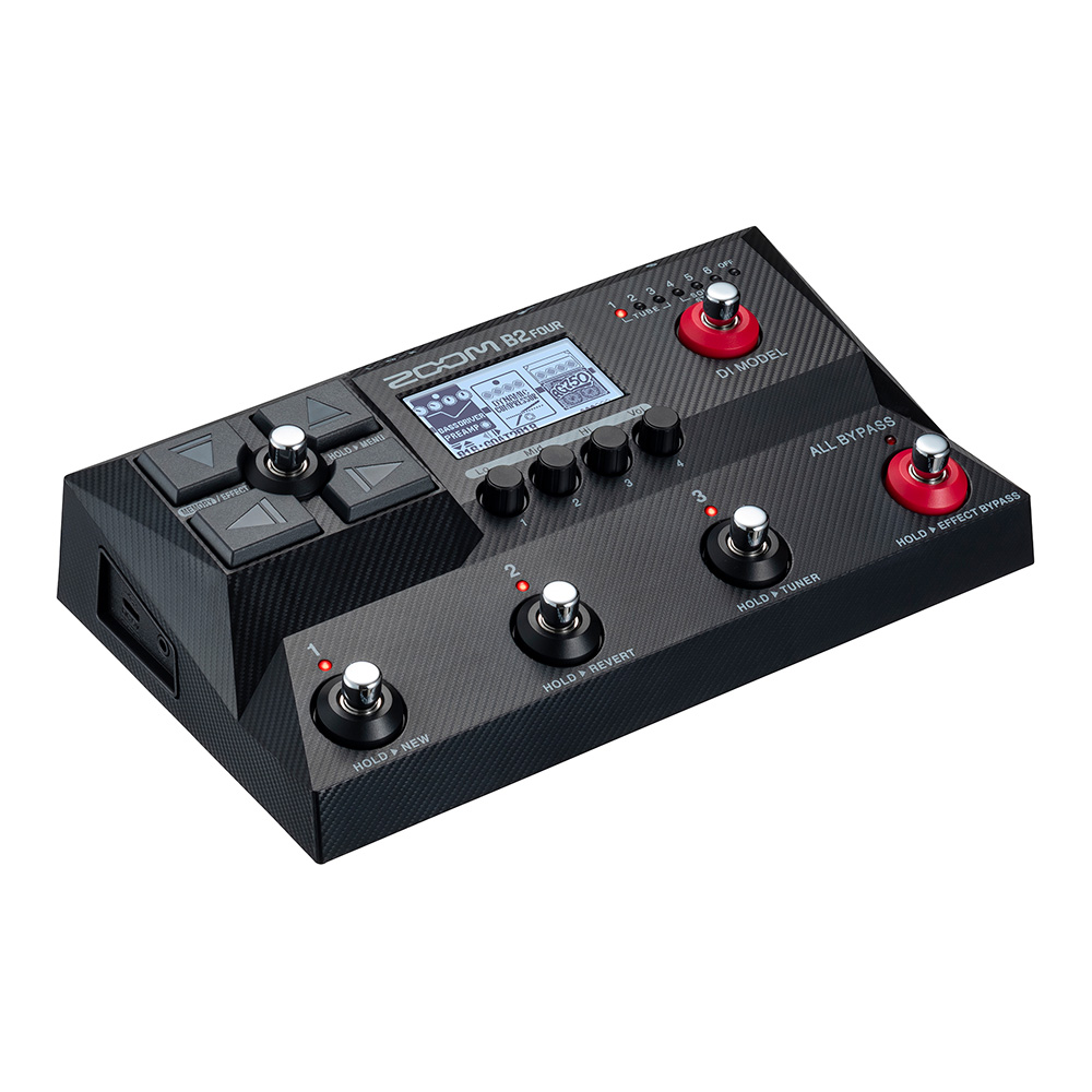 ZOOM <br>B2 FOUR Effects & Amp Emulator