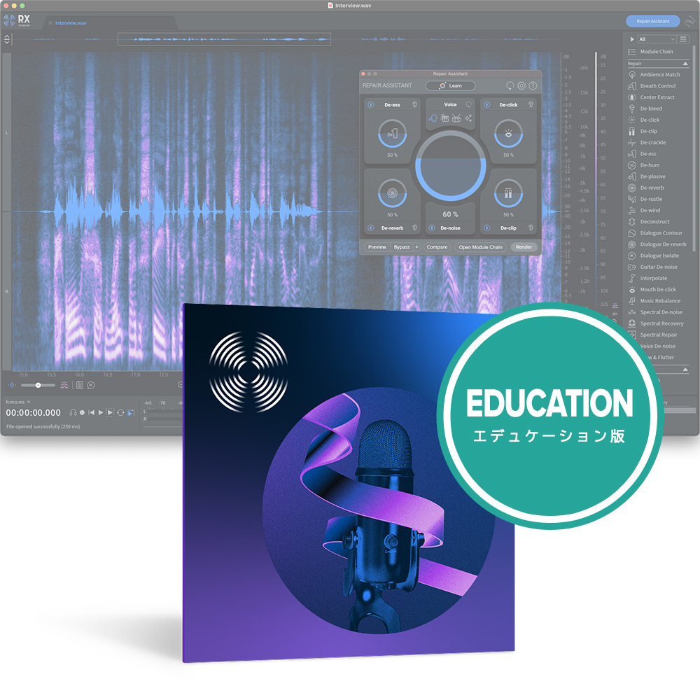 iZotope <br>RX 10 Standard EDU