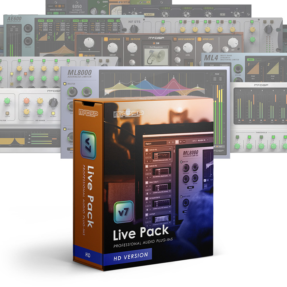 McDSP <br>Live Pack II HD v7