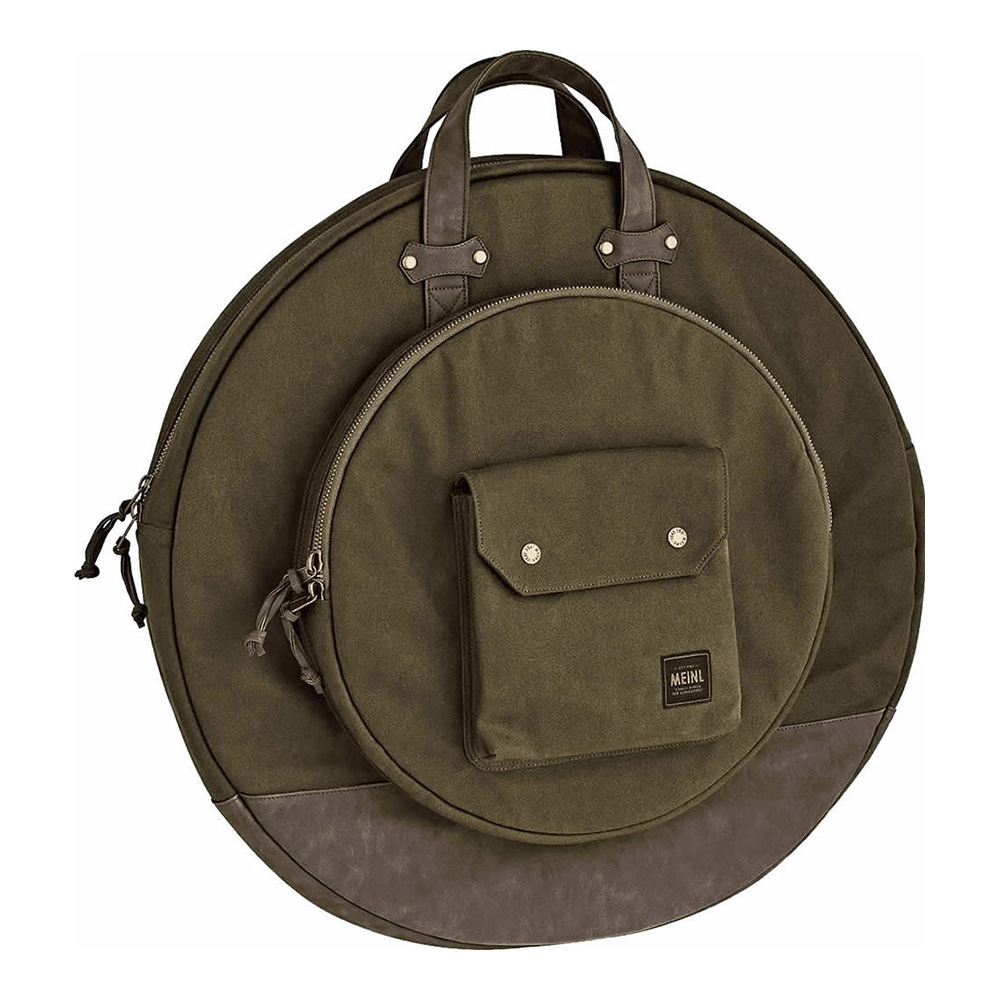 MEINL <br>Waxed Canvas Collection / 22" Cymbal Bag, Forest Green [MWC22GR]