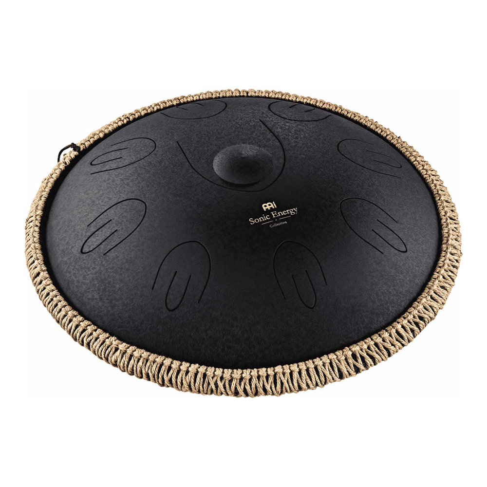 MEINL <br>Octave Steel Tongue Drum 16", D Kurd, Black [OSTD1BK]