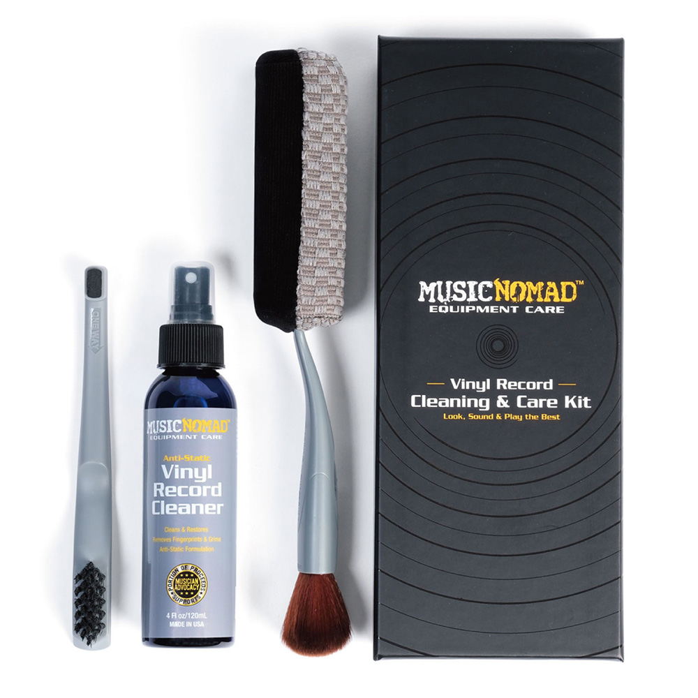 MUSIC NOMAD <br>MN890 [6 'n 1 Vinyl Record Cleaning & Care Kit]